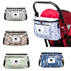 Sac à langer Cartoon Baby Stroller Bag – Organisateur pour tous les besoins de votre bébé